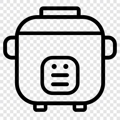 Rice Cooker Recipes, Rice Cooker Accessories, Rice Cooker Parts, Rice Cooker icon svg