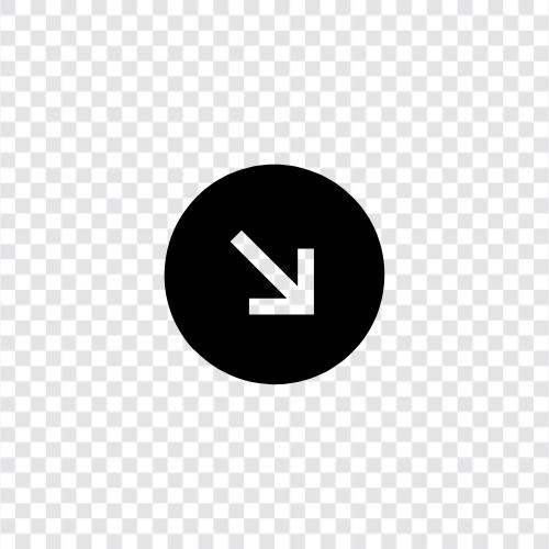 right arrow, down arrow, up arrow, left arrow icon svg