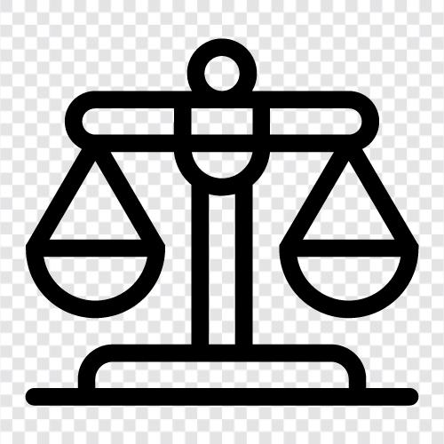 right, wrong, law, system icon svg