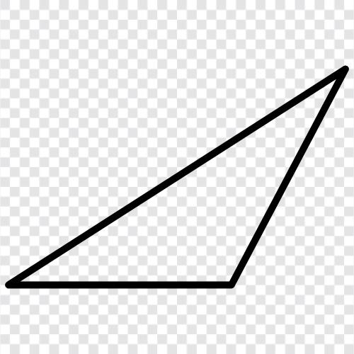 right triangle, isosceles triangle, equilateral triangle, scalene triangle icon svg