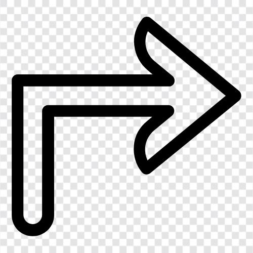 right turn, right lane, right turn lane, right turn arrow icon svg