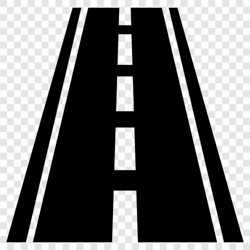 road, asphalt, concrete, motor vehicle icon svg