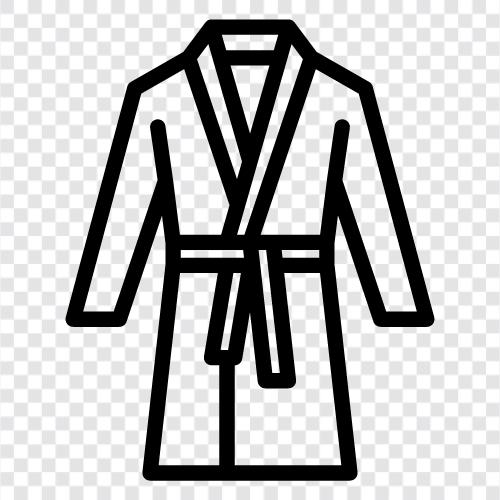 Robe, Kleidung, Bademantel symbol