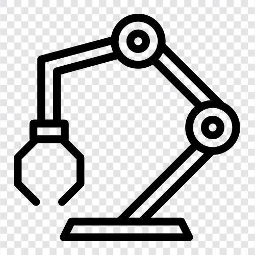 Roboter Arm Montage, Roboter Arm Komponenten, Roboter Arm Design, Roboter Arm Steuerung symbol