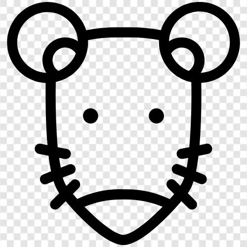 rodent, gnaw, chew, destroy icon svg