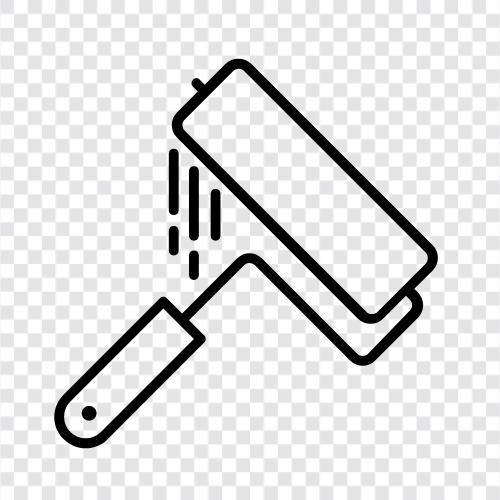 roller paint, roller paint for cars, roller paint for houses, Paint Roller icon svg