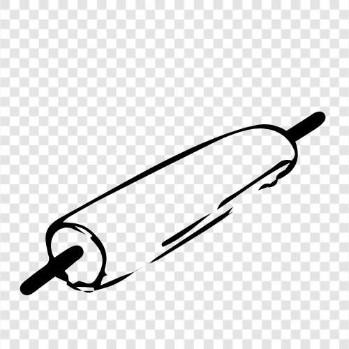 rolling pins, cake decorating, cake making, Rolling Pin icon svg