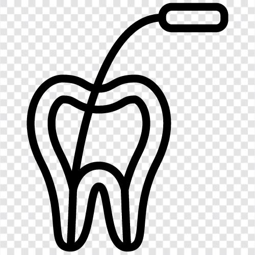 root canal procedures, root canal surgery, root canal pain, root canal treatment icon svg