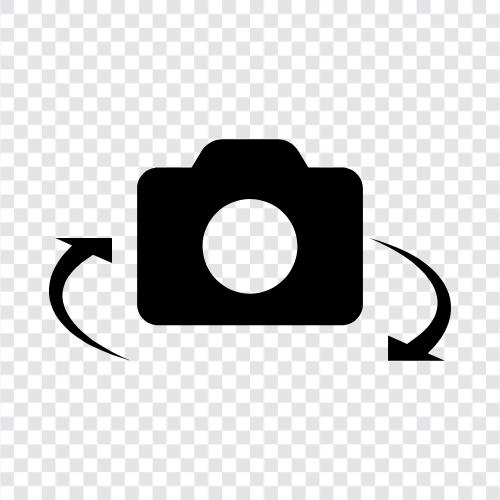 KameraApp drehen, Kamera android drehen, Kameratelefon drehen, Kamera drehen symbol
