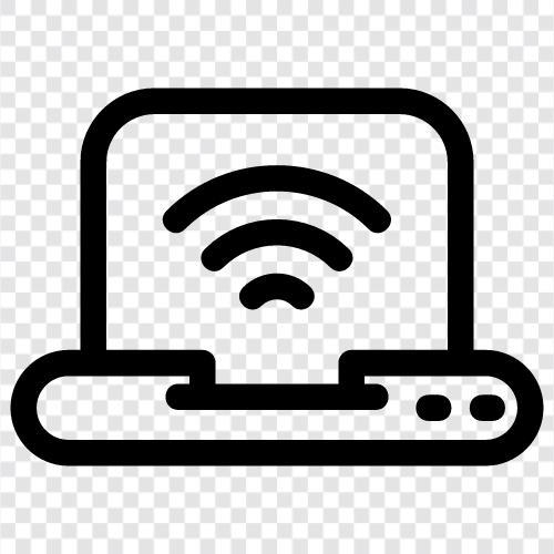 Router, Signal, Access Point, Netzwerke symbol