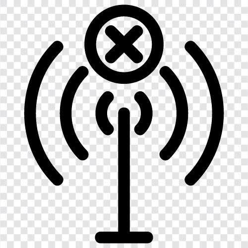 routers, access points, signal strength, security icon svg