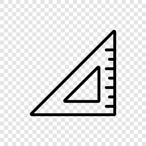 ruler, math, geometry, precalculus icon svg