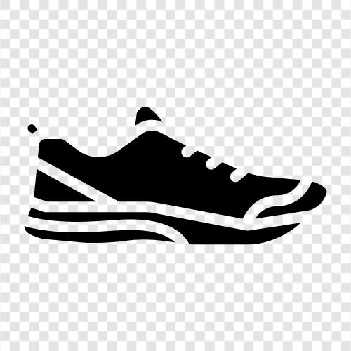 Running Shoes, Athletic Shoes, CrossTraining Shoes, Jogging Shoes icon svg