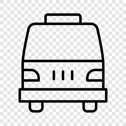 RVs, camping, van, camping gear icon svg