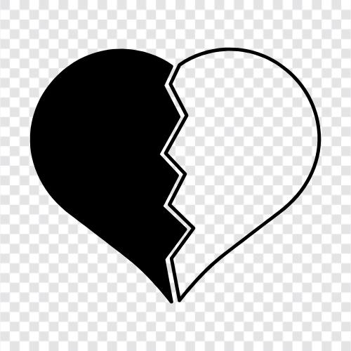 Sad, Grief, Pain, Hearttache ikon svg