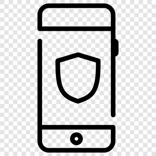 safe, phone, cell phone, phone safe icon svg