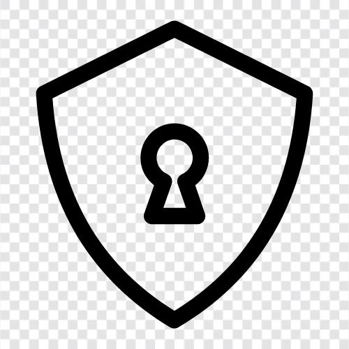 güvenli, güvenlik, gizlilik, şifreleme ikon svg