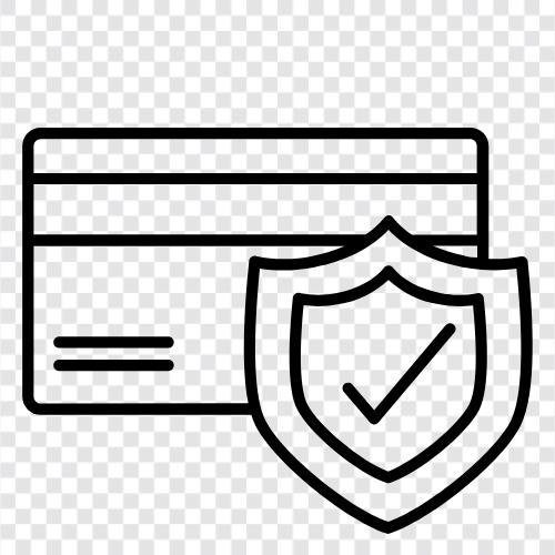 Safe online payment, Safe and secure payment, Safe card payment icon svg