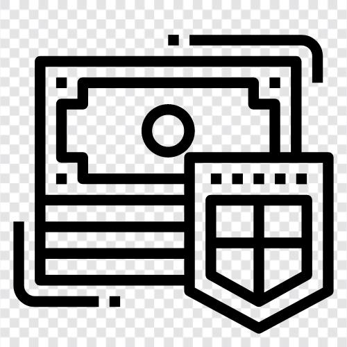 safekeeping, bank, safe, vault icon svg