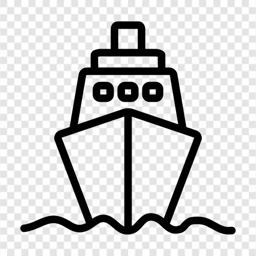 sail, ocean, cargo, travel icon svg