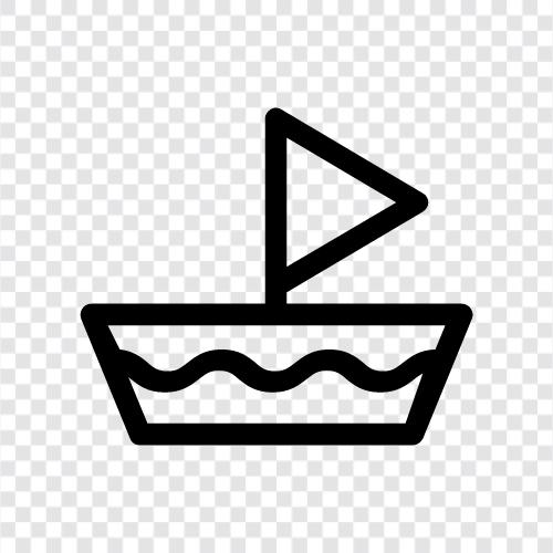 Segel, Kreuzfahrt, Segeln, Yacht symbol