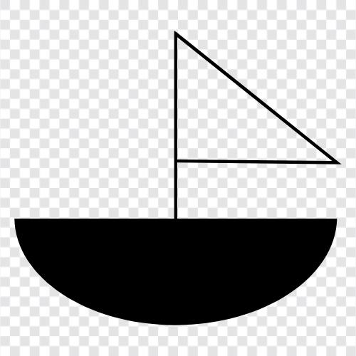 sailing, cruising, boating, fishing icon svg