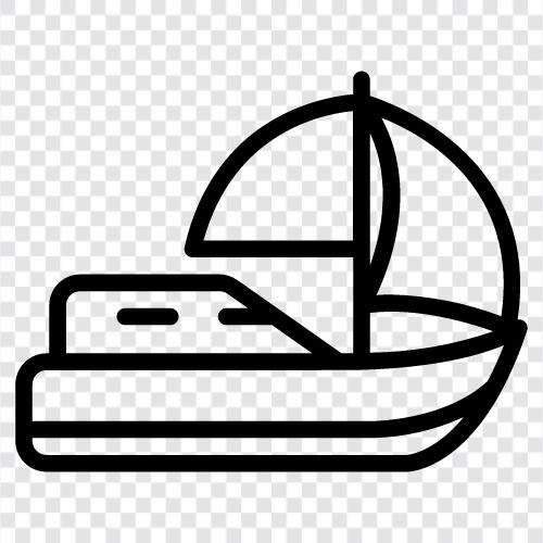 Segeln, Kreuzfahrt, Yacht, Boot symbol