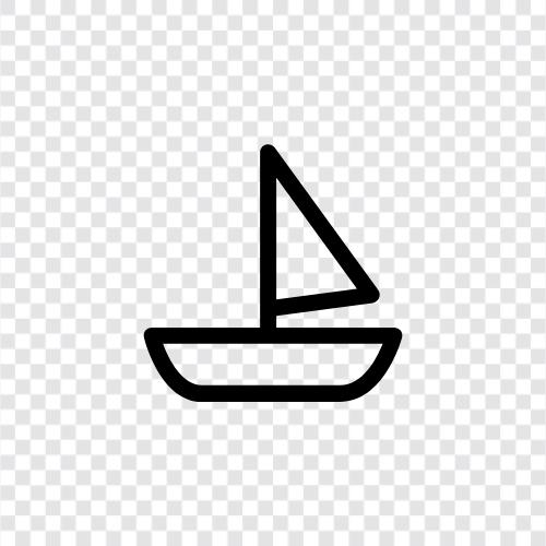 sailingboat, sailing race, cruising, ocean sailing icon svg