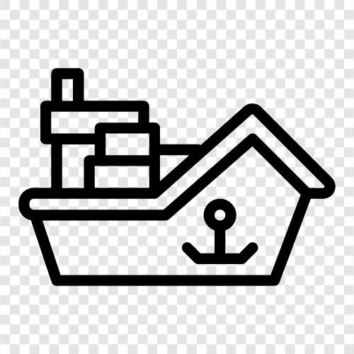 Seemann, Boot, Kreuzfahrt, Schiffbruch symbol