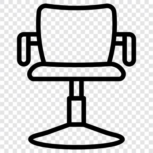 salon chairs, salon furniture, salon ideas, salon decor icon svg
