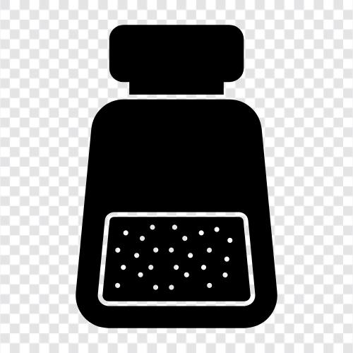 salt, shaker, salt shaker, kitchen salt icon svg