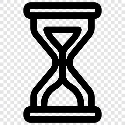 sand timer, sand timer with alarm, sand timer with countdown, sand clock icon svg