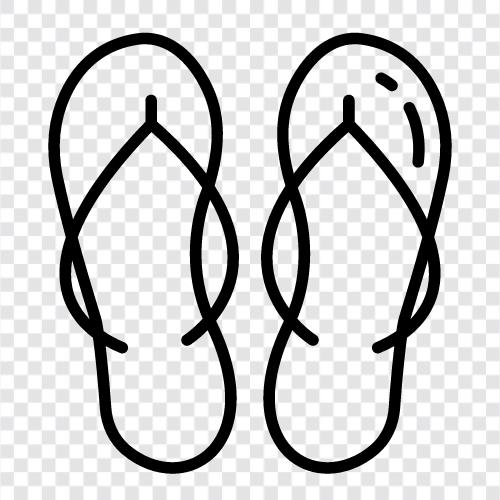 sandals icon svg