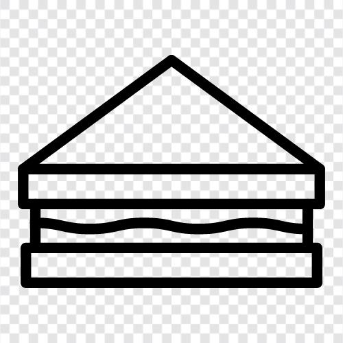 SandwichFüllung, SandwichZutaten, SandwichMaker, SandwichShop symbol