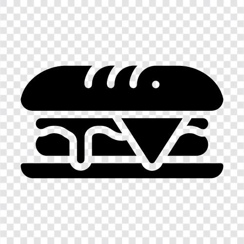 sandwich maker, sandwich maker recipes, sandwich making tips, sandwich ingredients icon svg