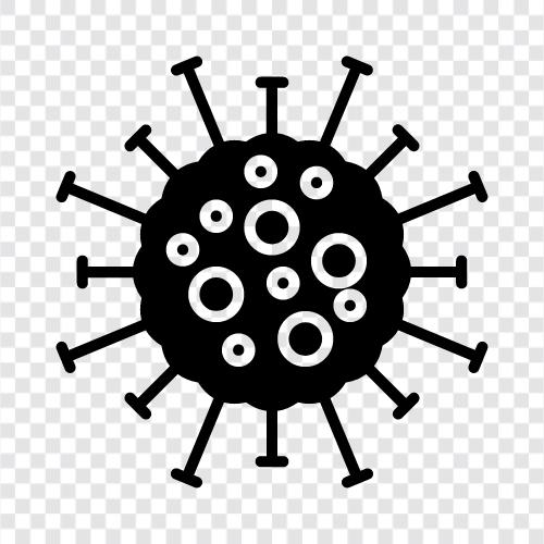 SARS, Pandemie, Virus, Atemwege symbol