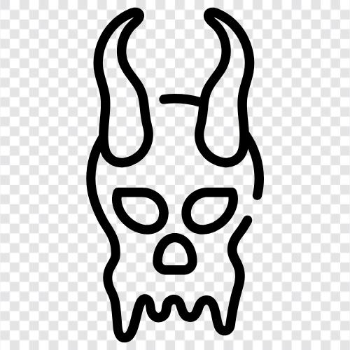 Satan, Lucifer, Beelzebub, Prince of Darkness icon svg