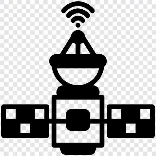 Satellitenfernsehen, Fernsehen, Rundfunk, Kommunikation symbol