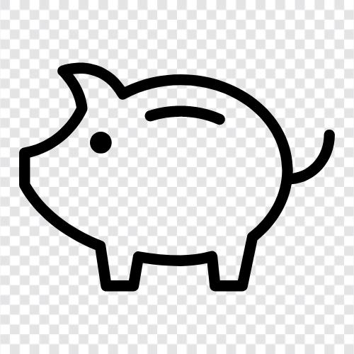 Savings Account, Investments, Invest, Savings icon svg