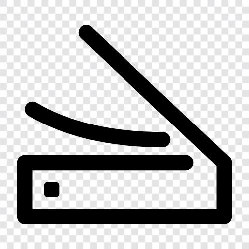 Scanner, Digital, Fax, Kopierer symbol