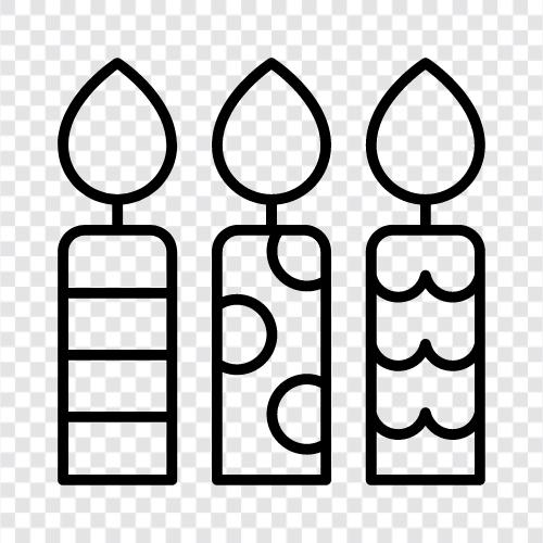scents, soy, beeswax, votives icon svg