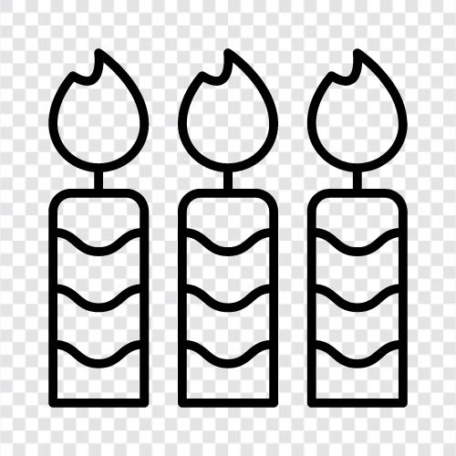 scents, candles with soy, candles with beeswax, votives icon svg