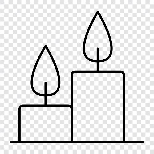 scents, wax, votives, birthday Значок svg