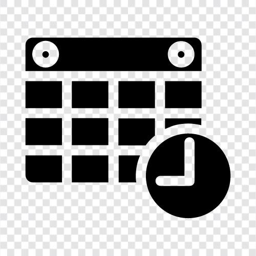 Zeitplan, Planer, Todoliste, Tagebuch symbol