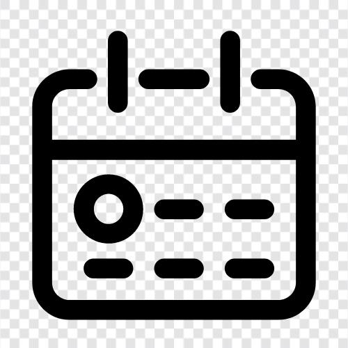schedules, diaries, planners, appointment reminders icon svg