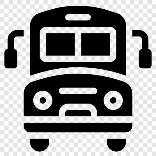 School, Transportation, Bus, School Bus Driver icon svg