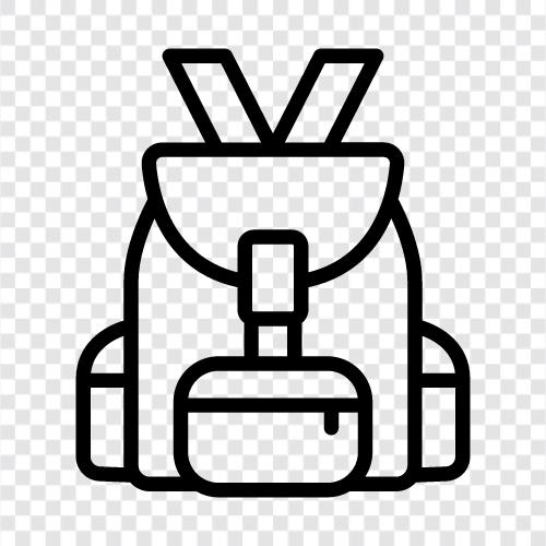 schule, rucksack, schulbedarf, zurück zur schule symbol