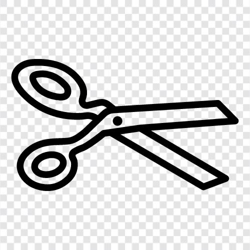 scissors, knife, cutting, blade icon svg