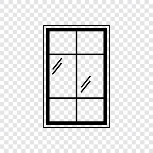 screens, windows, open, close icon svg