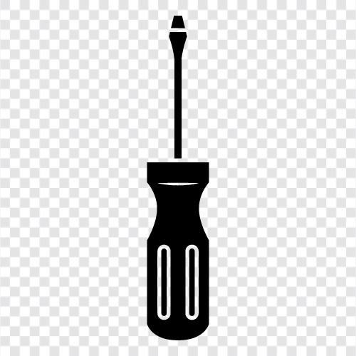 screw, screwdriver, screwdriver bits, screwdriver set icon svg